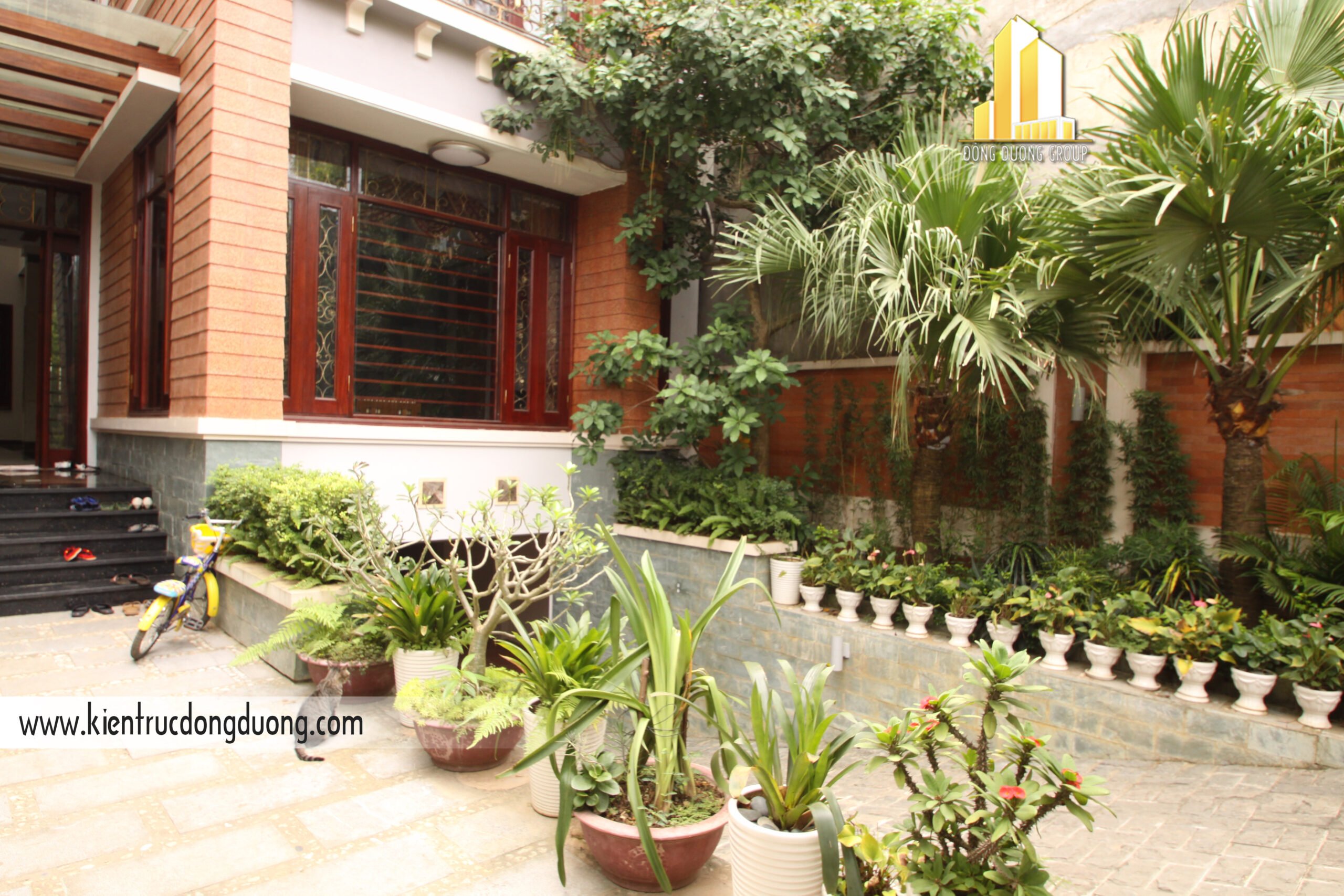 4. Thiết kế biệt thự phố 2 tầng hiện đại tại Hà Giang NP1013-4