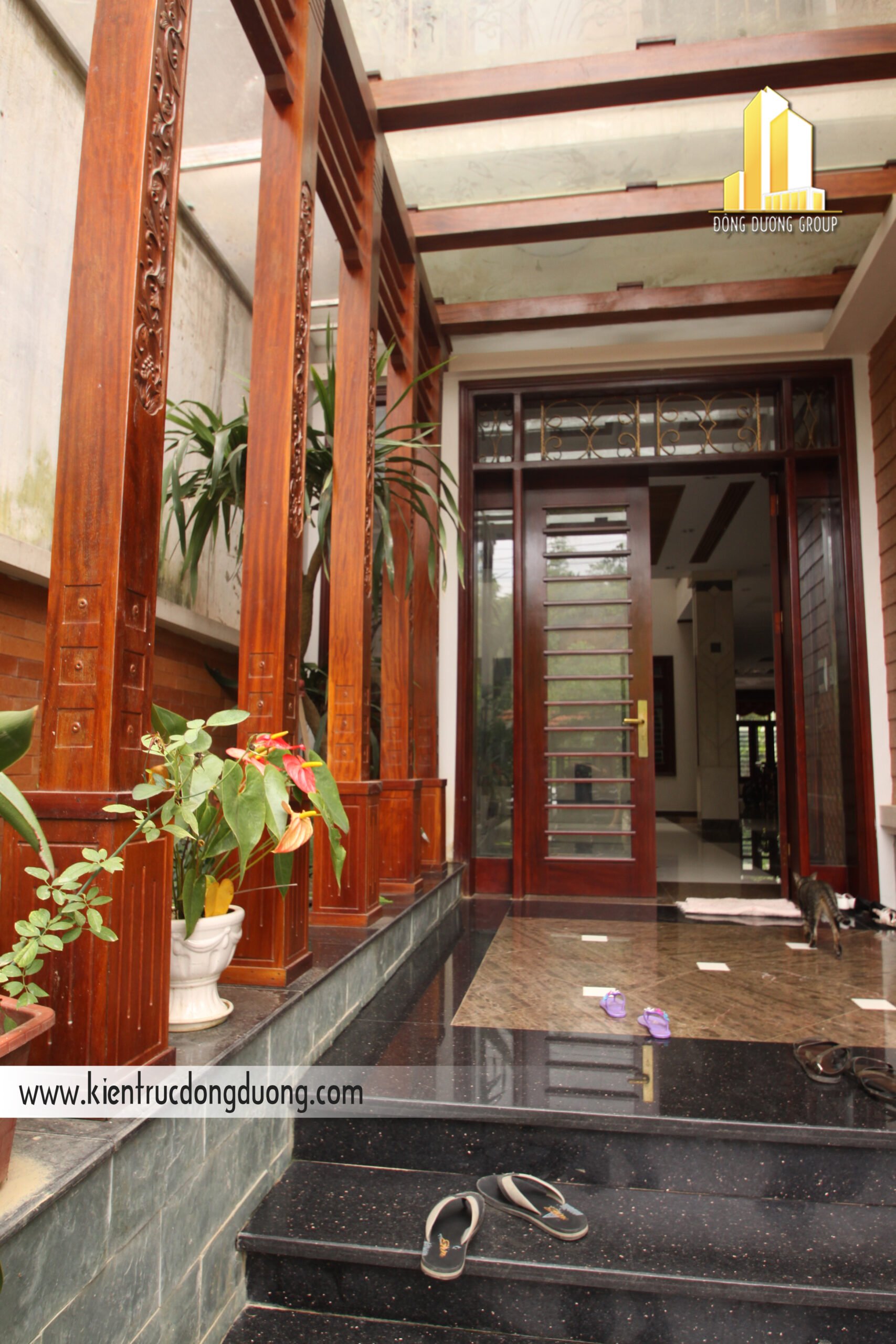 5. Thiết kế biệt thự phố 2 tầng hiện đại tại Hà Giang NP1013-5