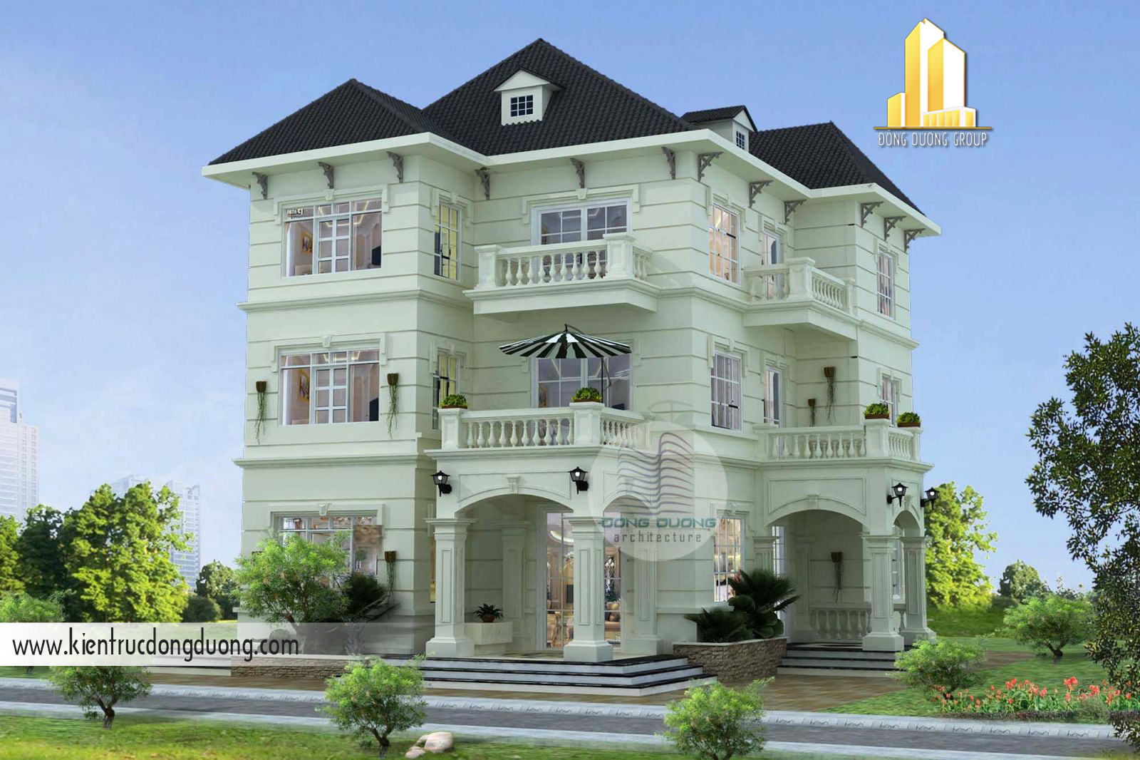 Công ty thiết kế nhà tại Hà Nội- kientrucdongduong.com04