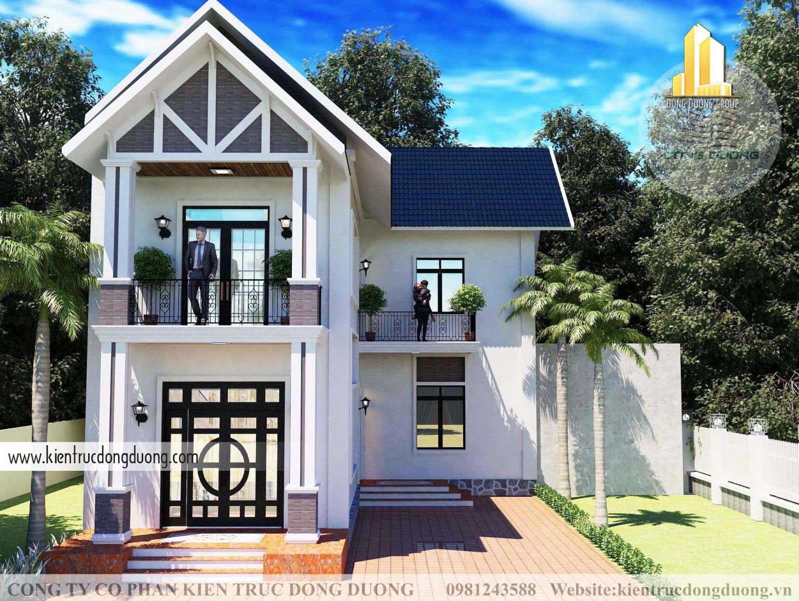 Công ty thiết kế nhà tại Hà Nội- kientrucdongduong.com06