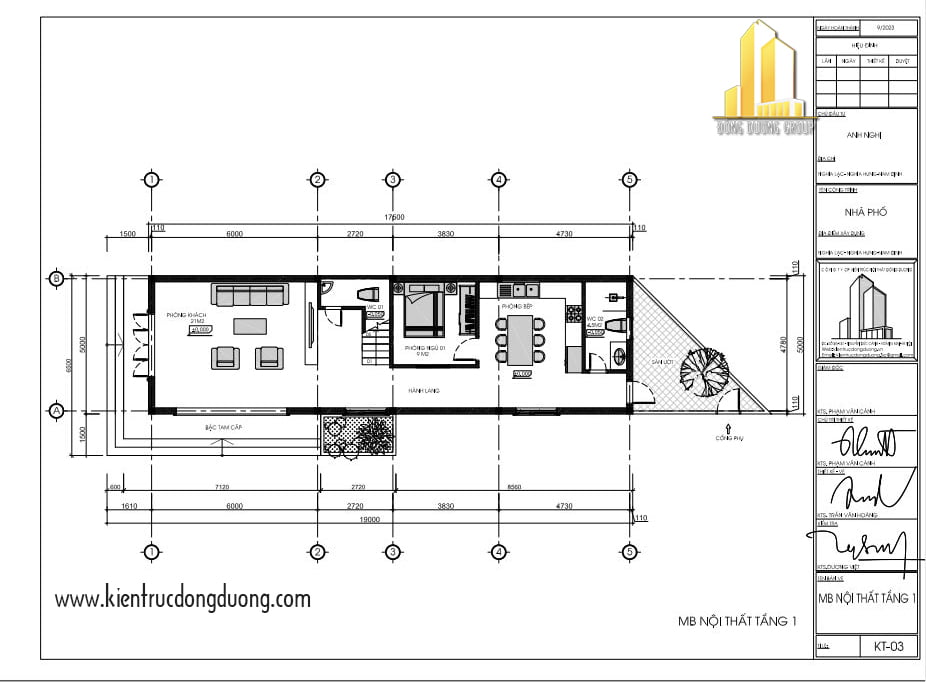 Thiết kế nhà phố 5x20 kinh doanh -kientrucdongduong.com03