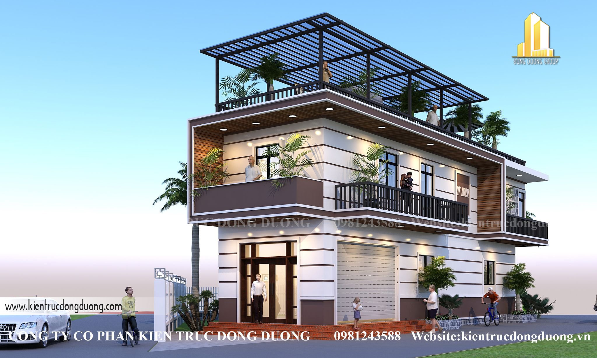 Thiết kế nhà phố 5x20 kinh doanh -kientrucdongduong.com06