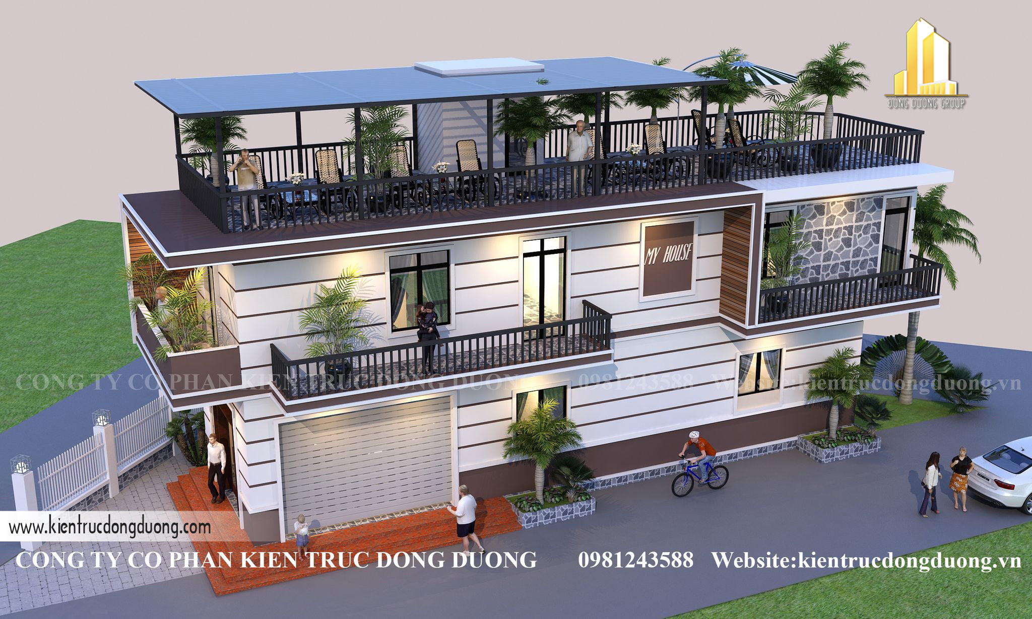 Thiết kế nhà phố 5x20 kinh doanh -kientrucdongduong.com07