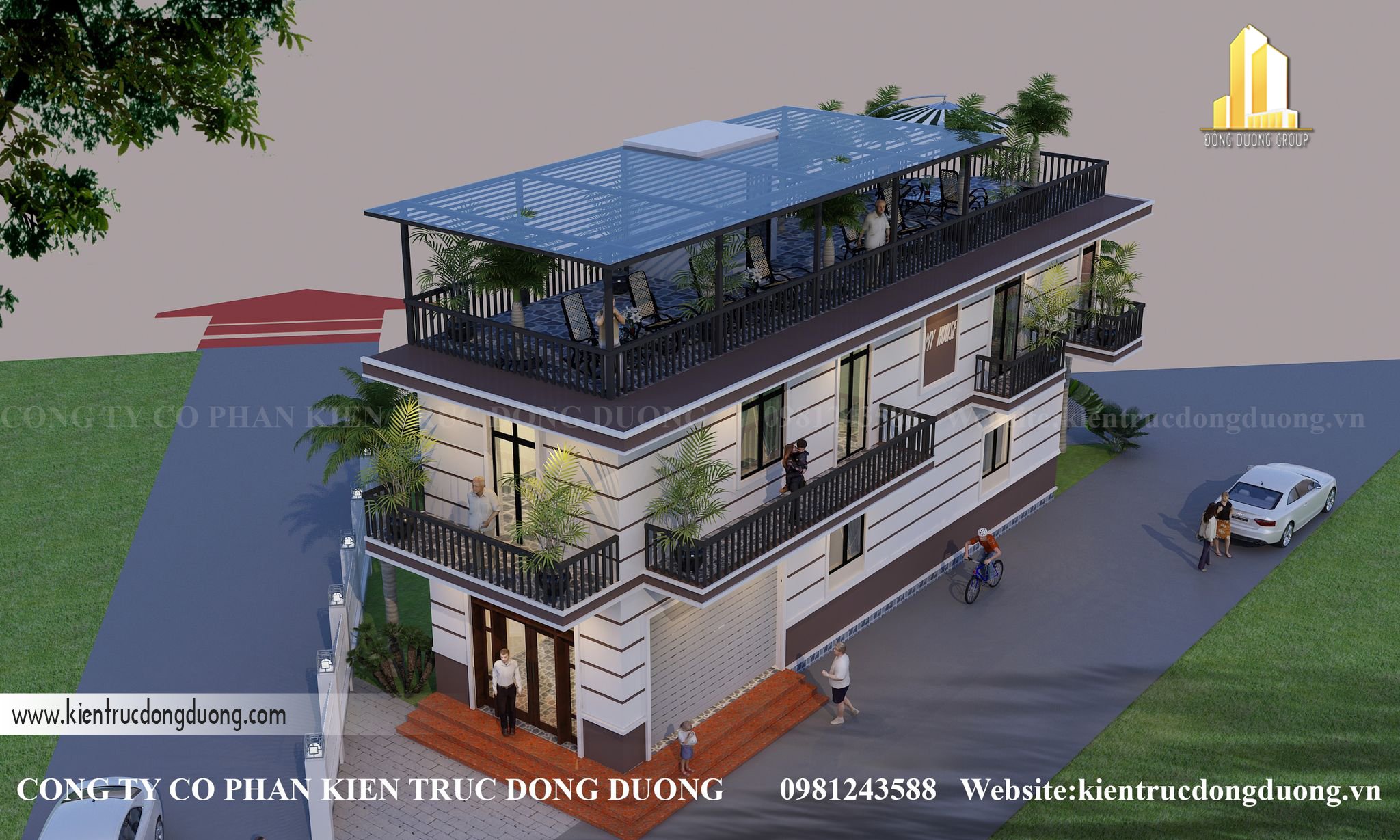Thiết kế nhà phố 5x20 kinh doanh -kientrucdongduong.com08