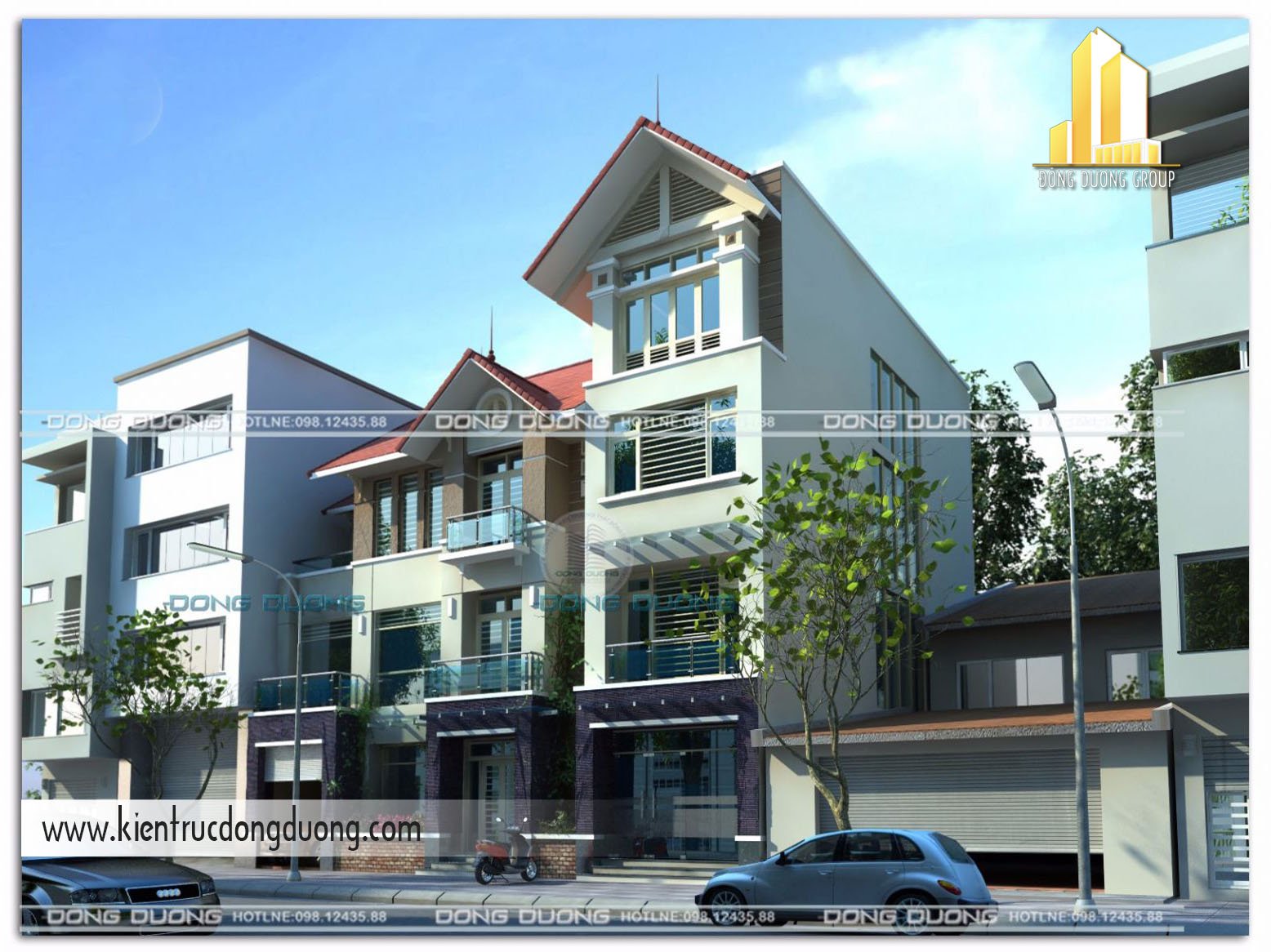 Thiết kế nhà phố kinh doanh 3 tầng NP1124-kientrucdongduong2