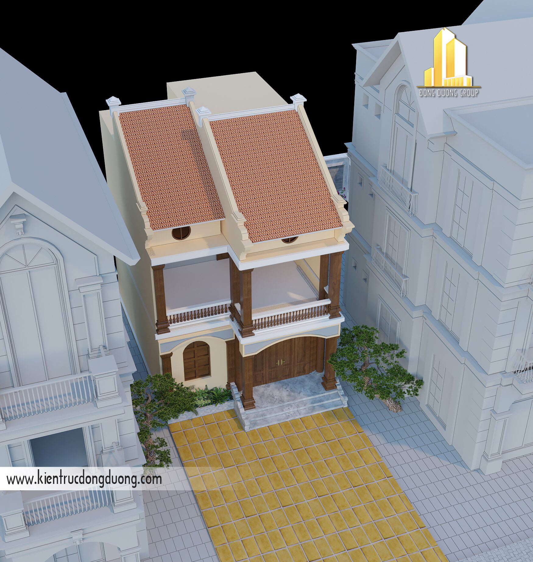 1.Cải tạo nhà phố 2 tầng tại Hà Nội -CT2101