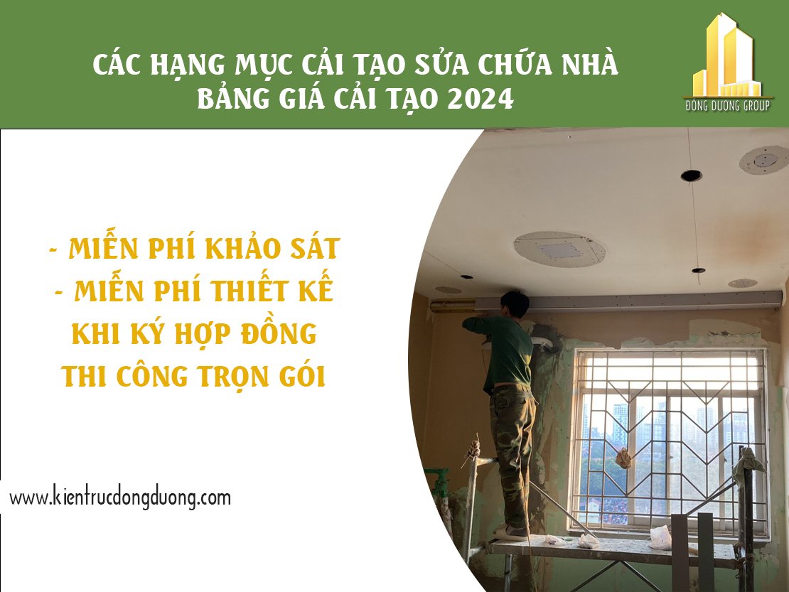 Cải tạo sửa chữa nhà
