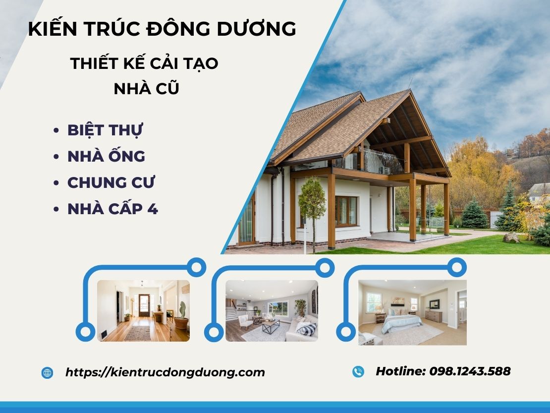 Cải tạo nhà ống cũ