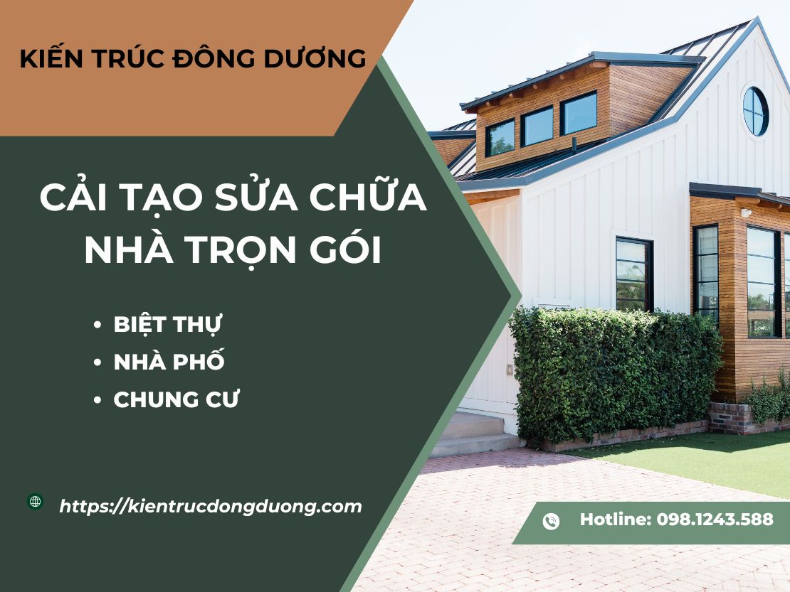 Cải tạo sửa chữa nhà trọn gói