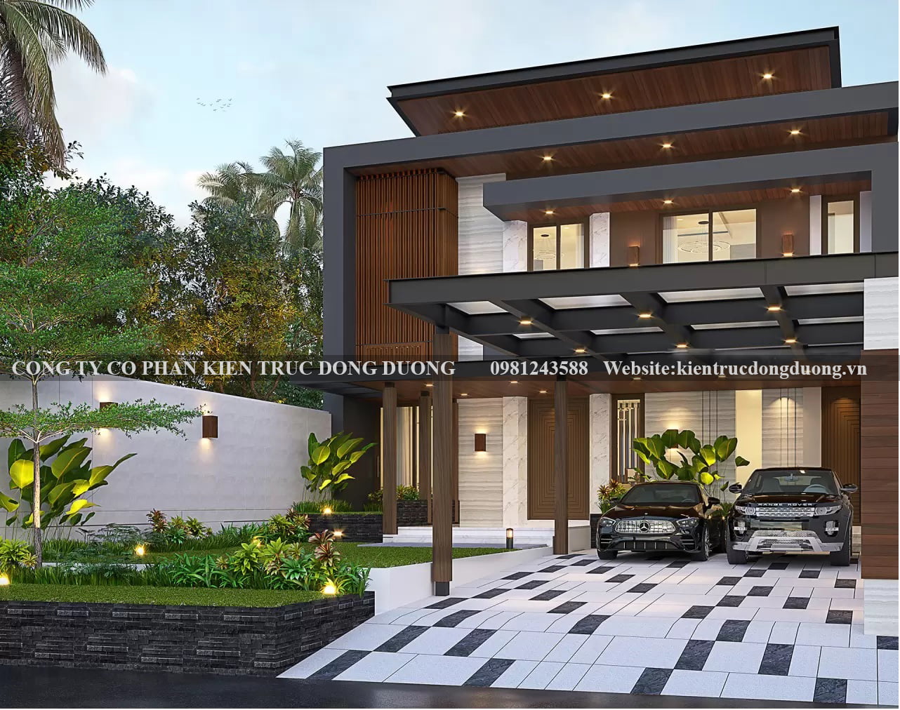 Mẫu biệt thự 2 tầng -kientrucdongduong.com19