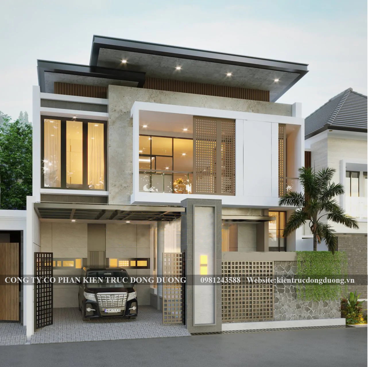 Mẫu biệt thự 2 tầng -kientrucdongduong.com20