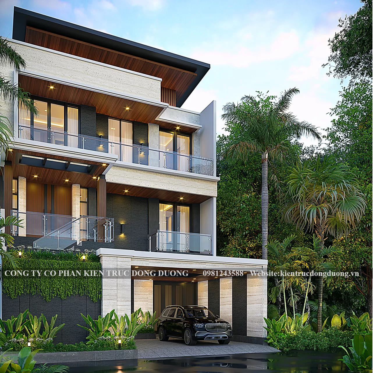 Mẫu biệt thự 3 tầng-kientrucdongduong.com02