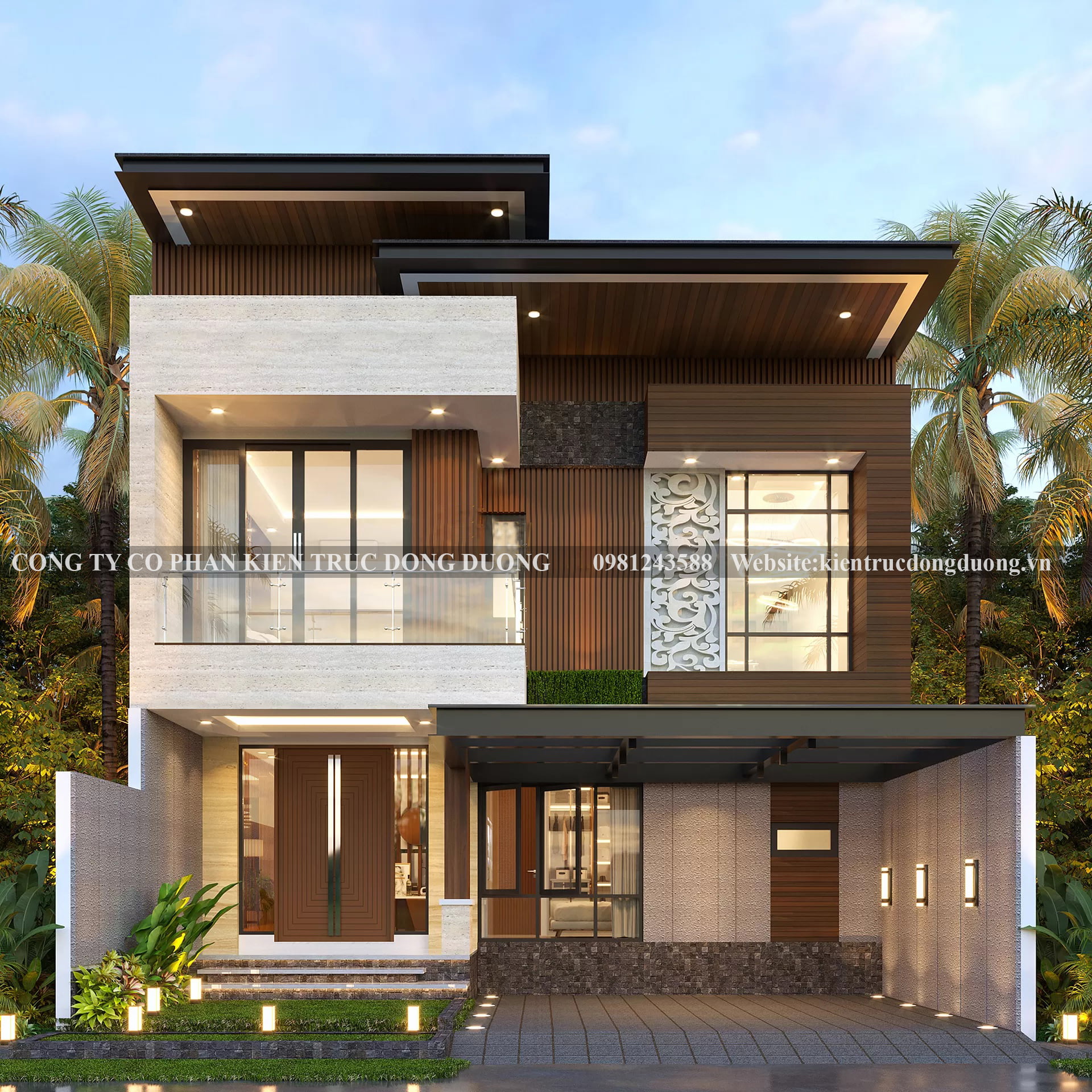 Mẫu biệt thự 3 tầng-kientrucdongduong.com07