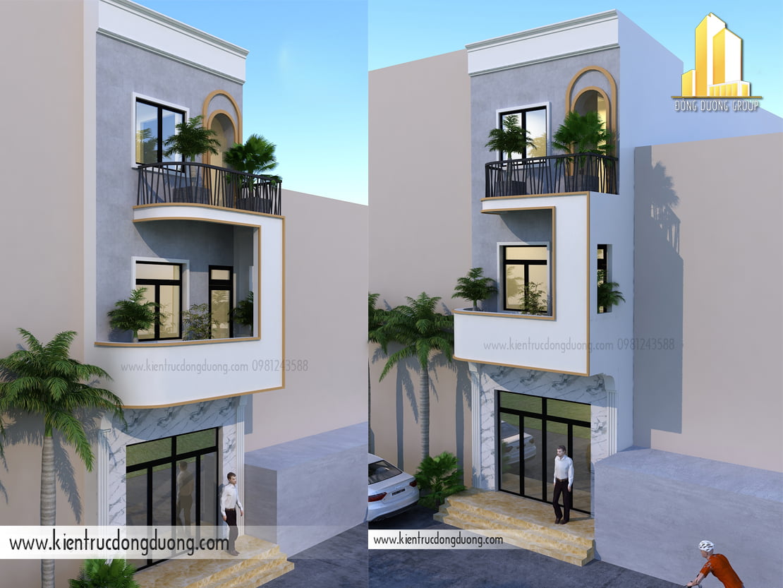 Mẫu nhà phố mặt tiền 4m-kientrucdongduong.com02