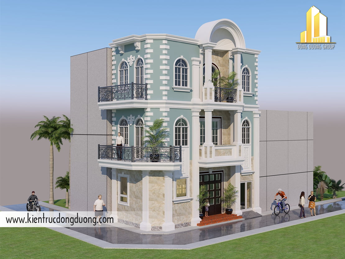 Mẫu nhà phố mặt tiền 4m-kientrucdongduong.com04