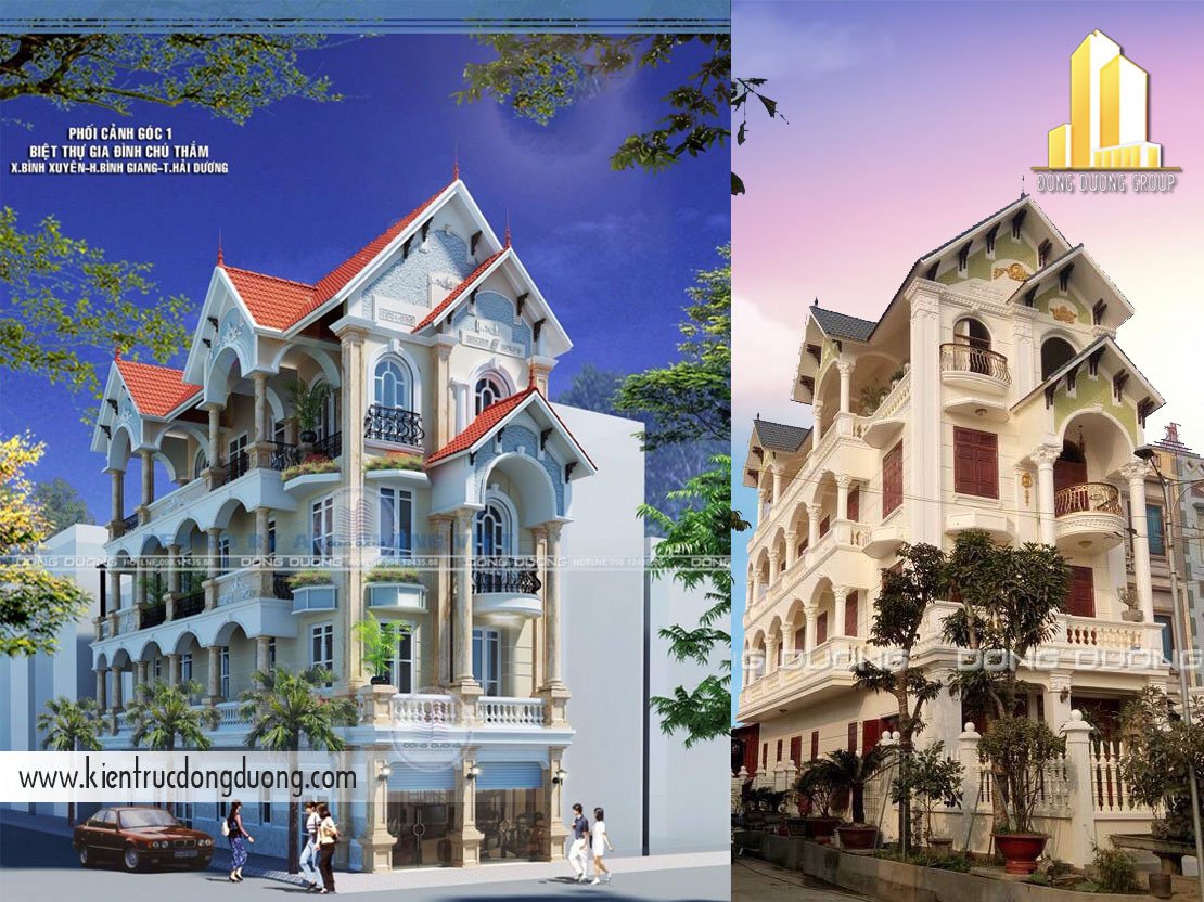 Mẫu nhà phố mặt tiền 6m -kientrucdongduong.com 04