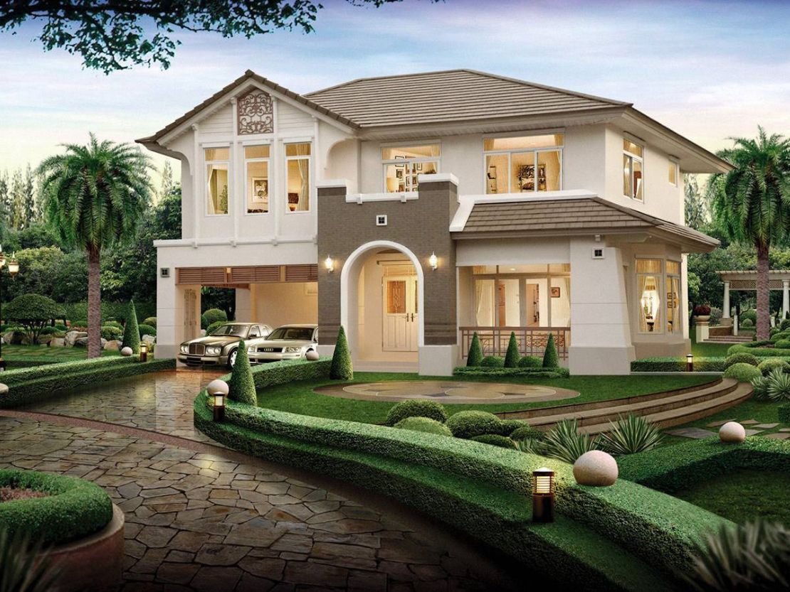 Mẫu nhà vườn đẹp