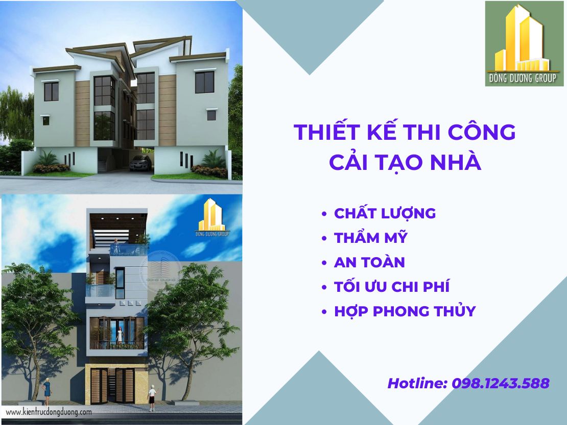 Phong thủy khi sửa nhà