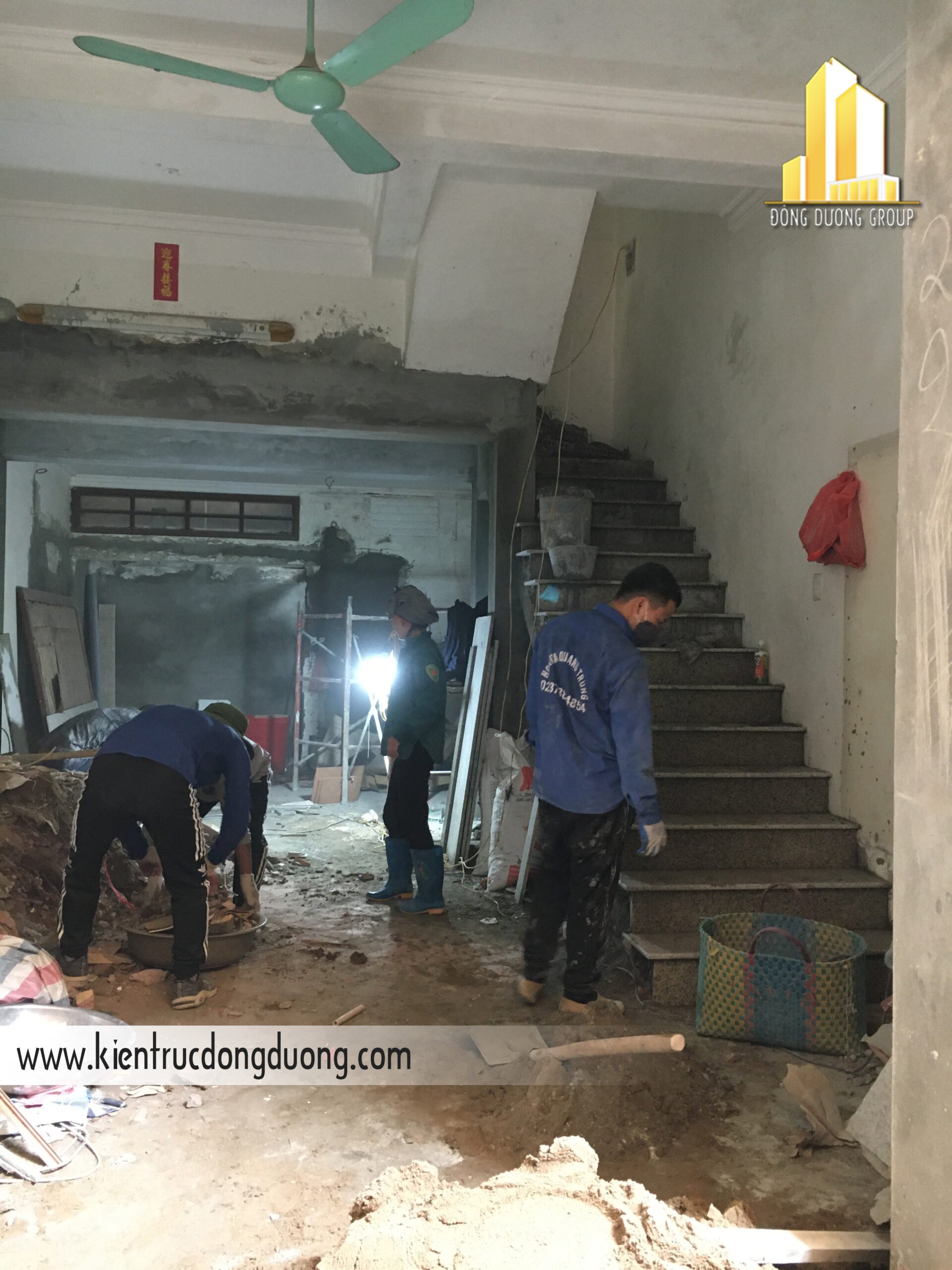 Thiết kế cải tạo nhà 3 tầng Mr Đức 03