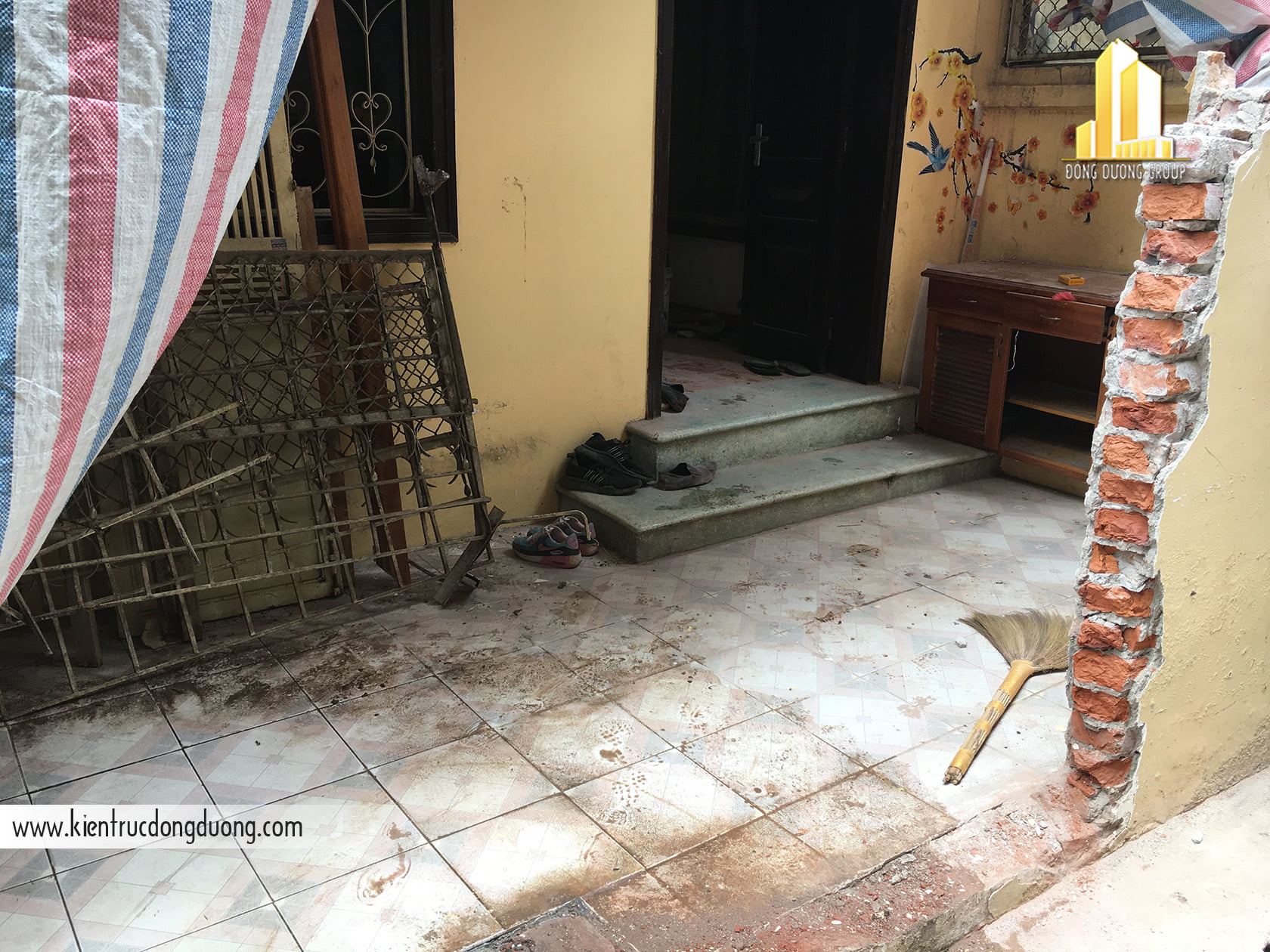 Thiết kế cải tạo nhà 3 tầng Mr Đức 08