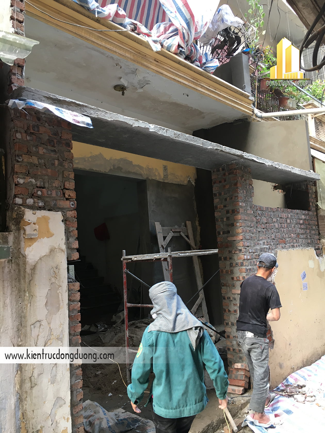 Thiết kế cải tạo nhà 3 tầng Mr Đức 17