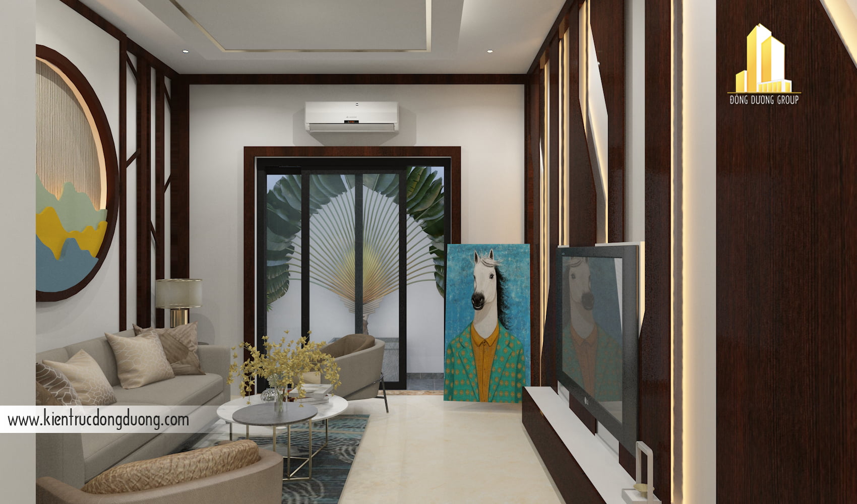 Thiết kế nội thất căn hộ mẫu tại Vinhomes ocean Park 2 - NT2303-Pk-02