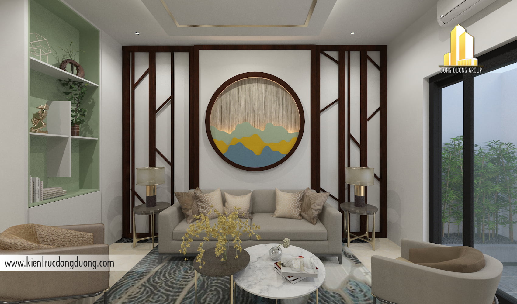 Thiết kế nội thất căn hộ mẫu tại Vinhomes ocean Park 2 - NT2303-Pk-04