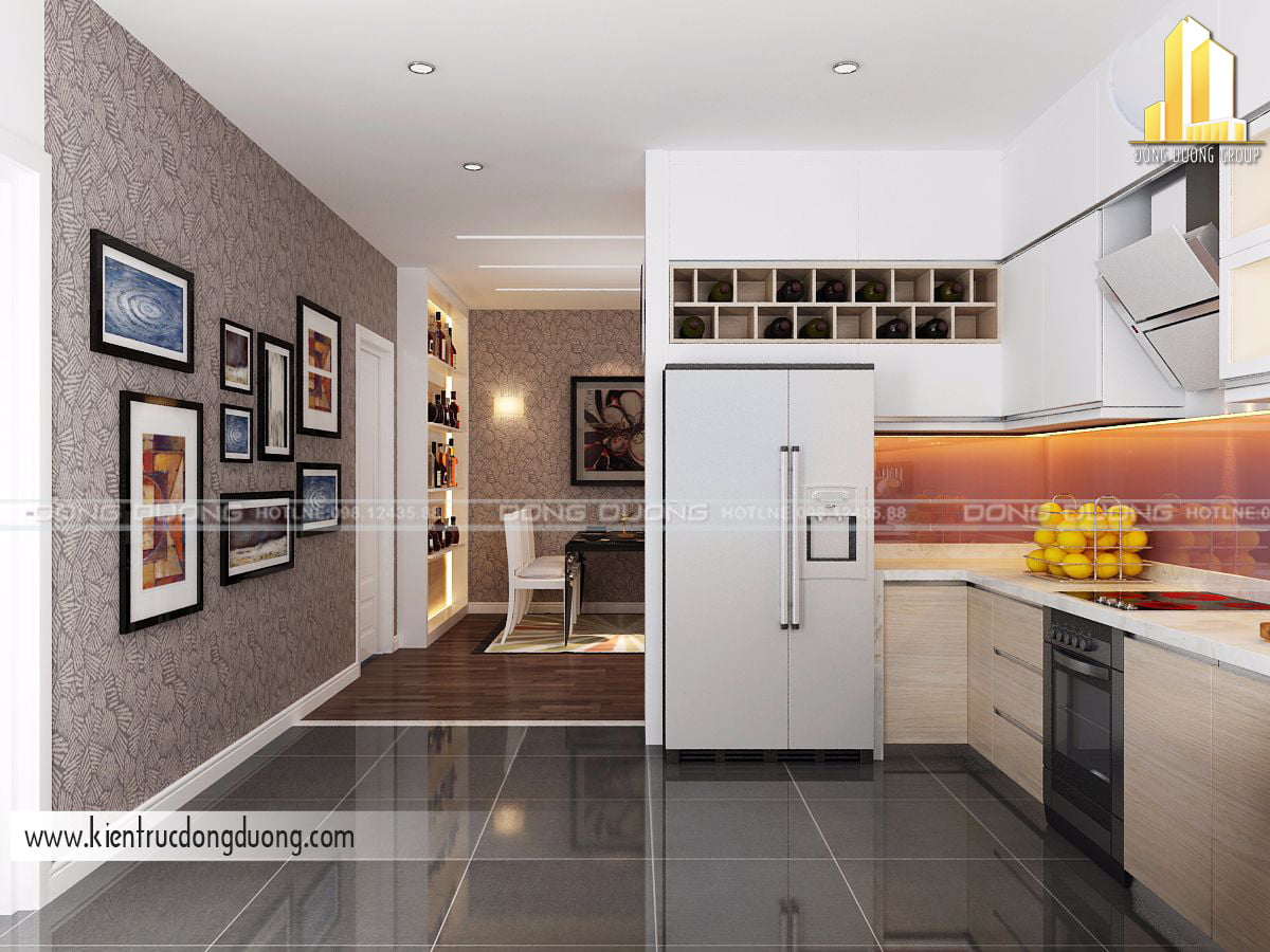 Thiết kế nội thất chung cư cao cấp 3 phòng ngủ 164m2 -NT1701-Anh 03