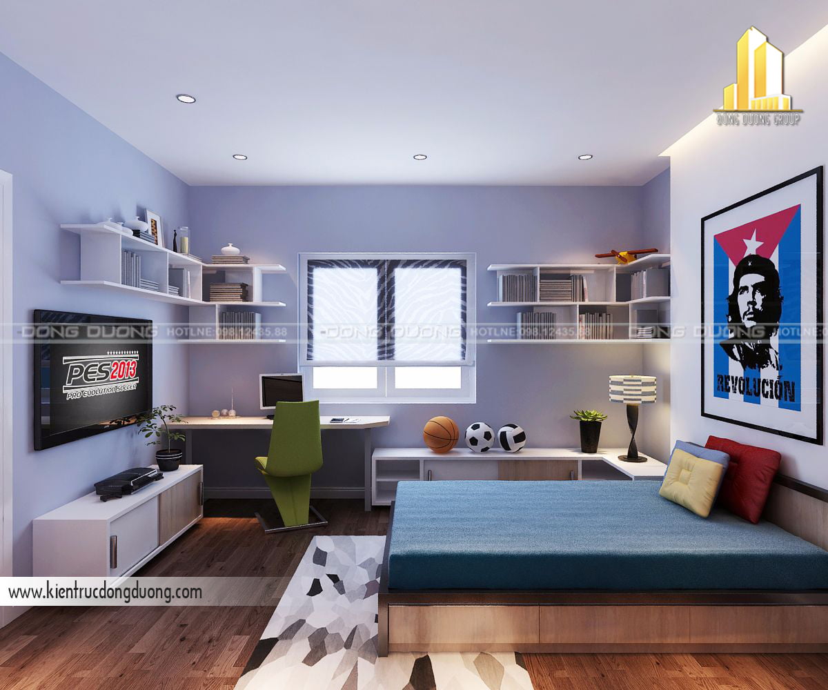 Thiết kế nội thất chung cư cao cấp 3 phòng ngủ 164m2 -NT1701-Anh 17