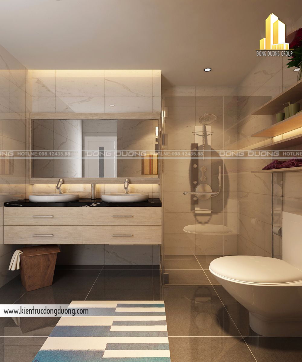 Thiết kế nội thất chung cư cao cấp 3 phòng ngủ 164m2 -NT1701-Anh 19