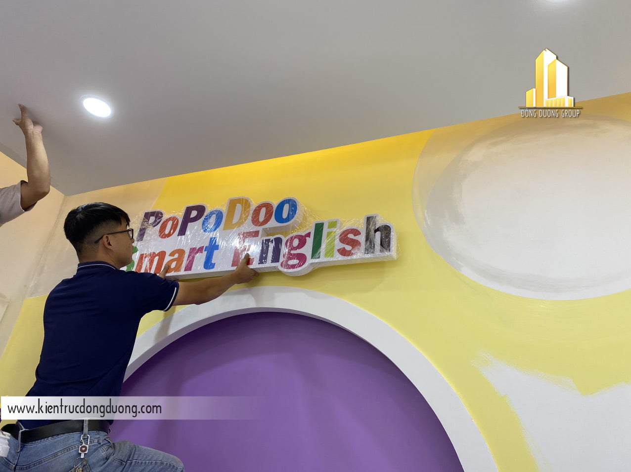 Thiết kế nội thất trung tâm Tiếng Anh - NT2301-Anh 14