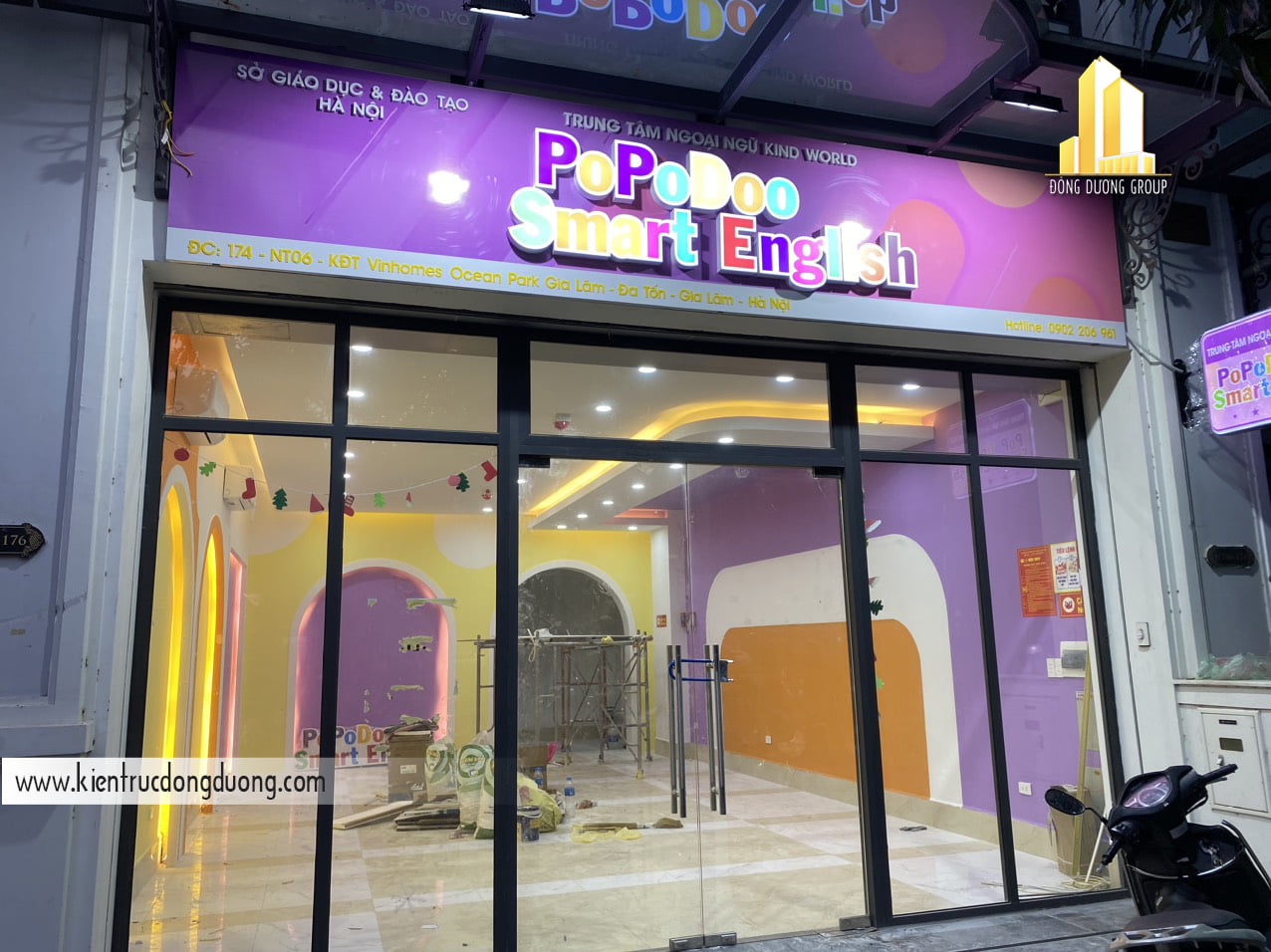 Thiết kế nội thất trung tâm Tiếng Anh - NT2301-Anh 17