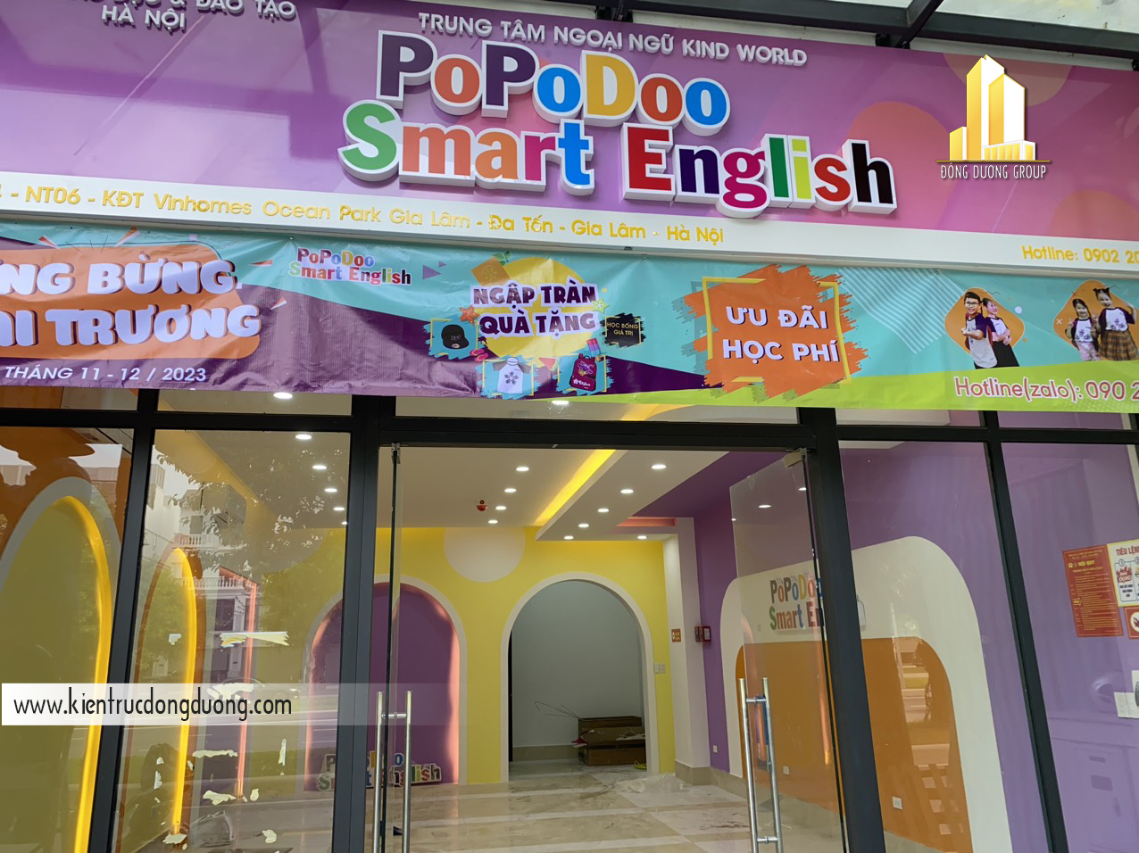 Thiết kế nội thất trung tâm Tiếng Anh - NT2301-Anh 18