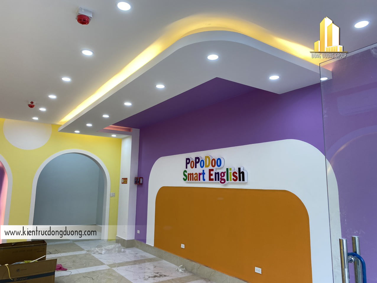 Thiết kế nội thất trung tâm Tiếng Anh - NT2301-Anh 19