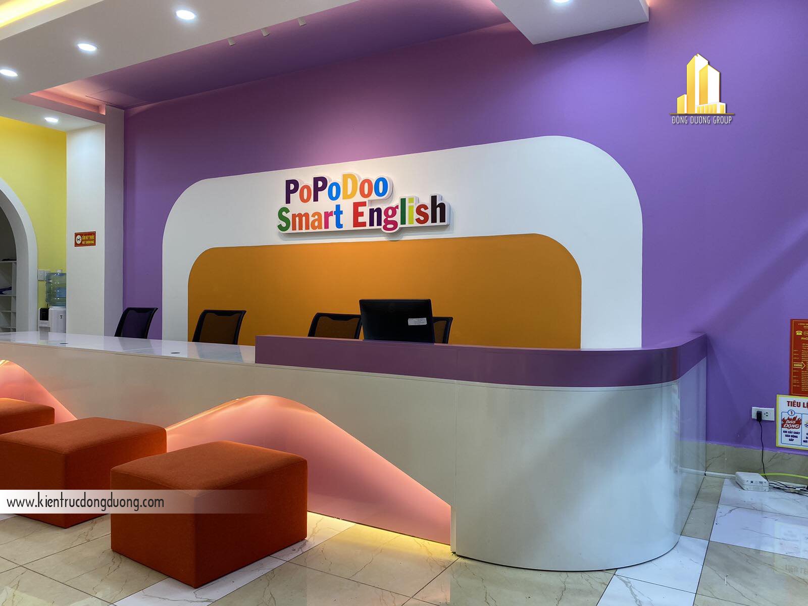 Thiết kế nội thất trung tâm Tiếng Anh - NT2301-Anh 20