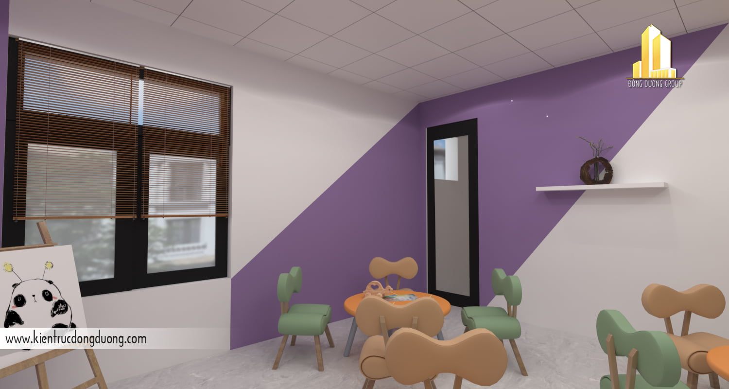 Thiết kế nội thất trung tâm Tiếng Anh Popodoo Đô Nghĩa - NT2305 -ảnh 3