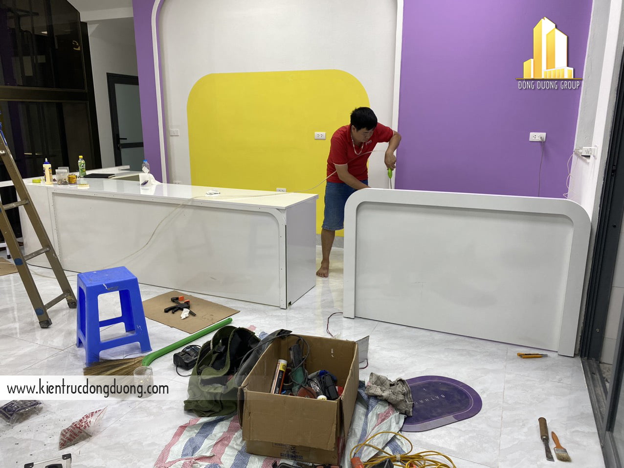 Thiết kế nội thất trung tâm Tiếng Anh Popodoo Đô Nghĩa - NT2305 -ảnh 7