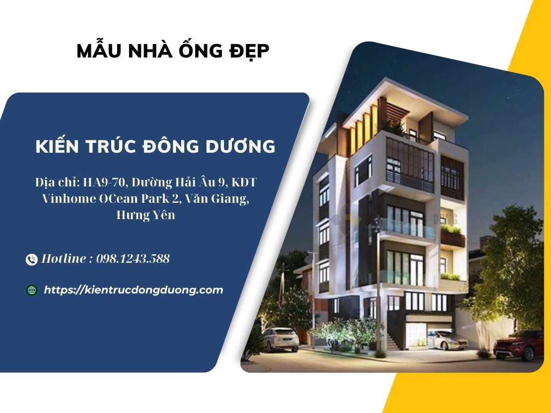 Mẫu nhà ống đẹp