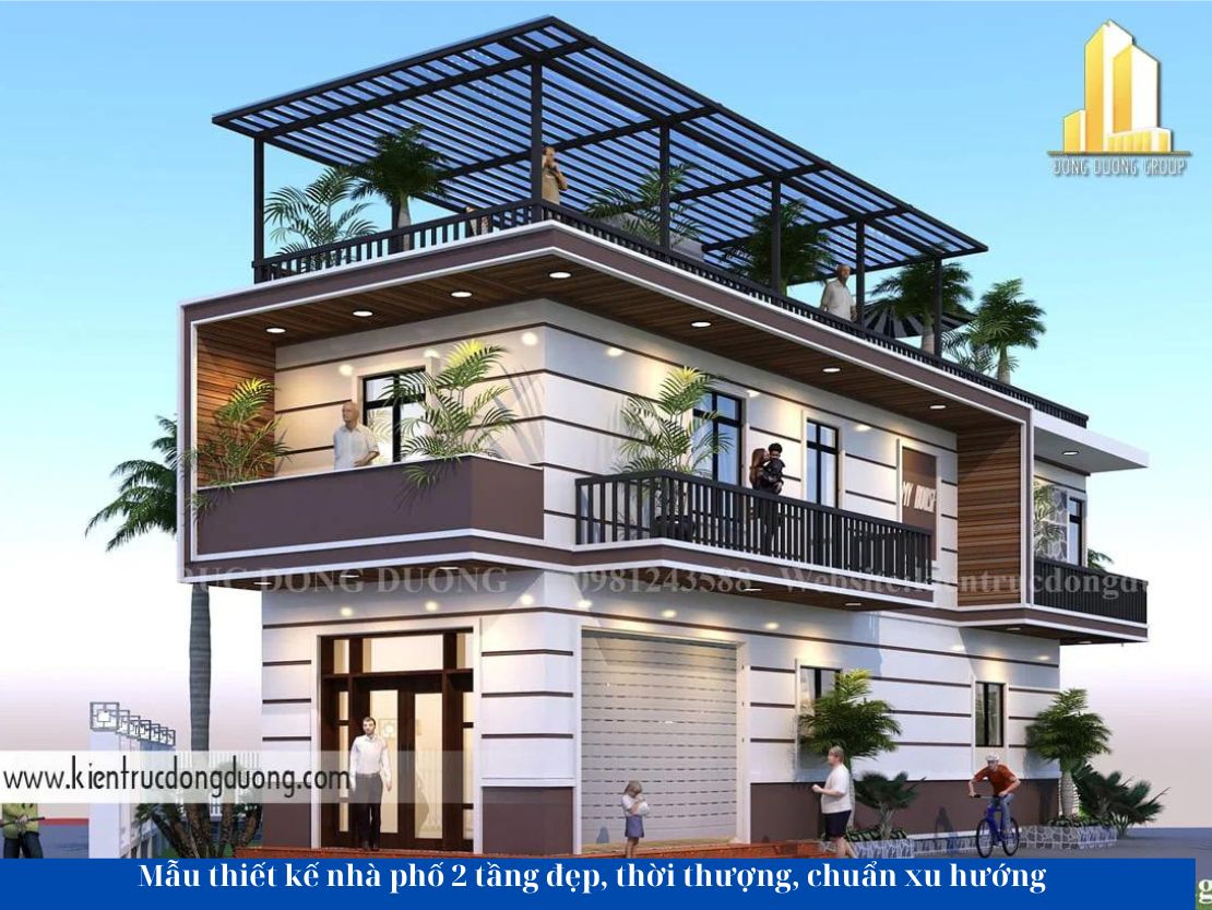 Thiết kế nhà phố 2 tầng (3)