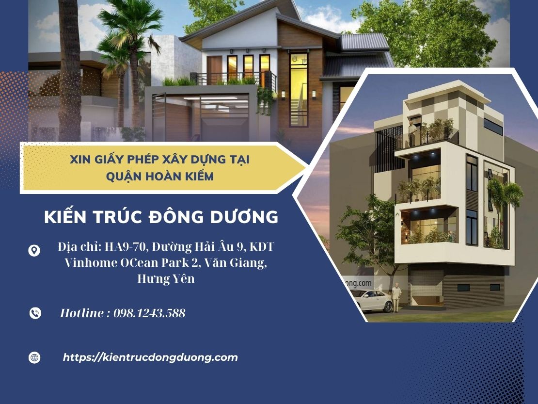 Xin giấy phép xây dựng tại quận Hoàn Kiếm