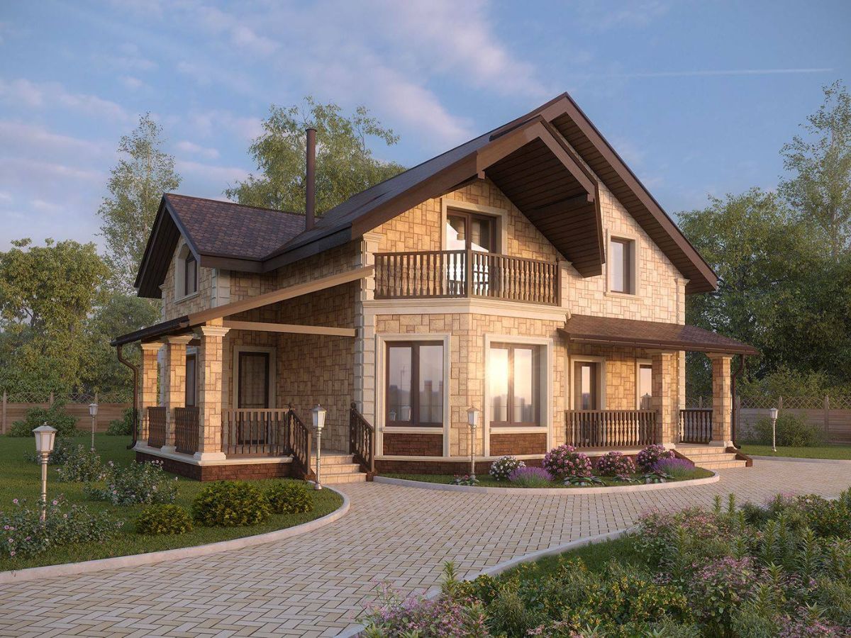 Mẫu biệt thự sân vườn