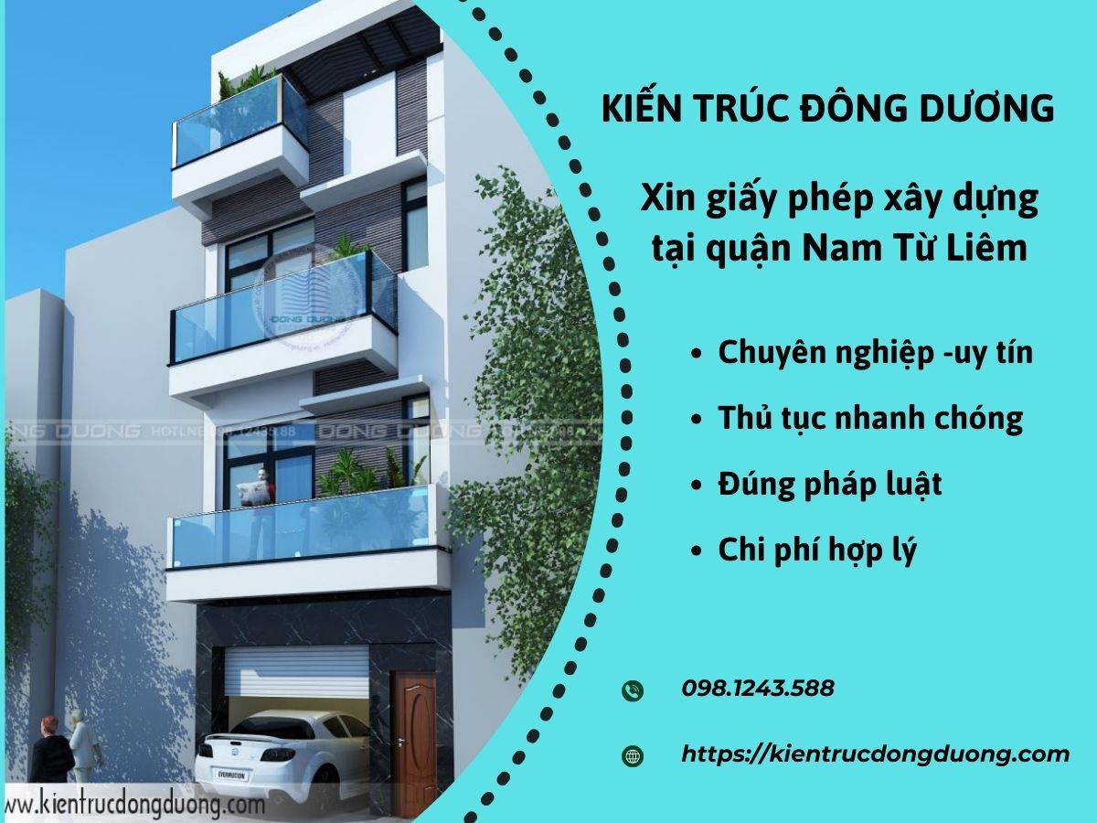 Xin giấy phép xây dựng tại quận Nam Từ Liêm