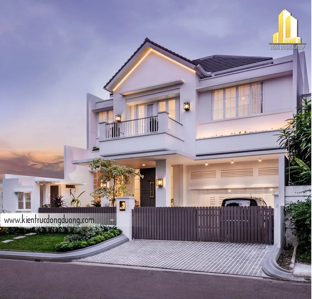 2. Thiết kế biệt thự nhà vườn -kientrucdongduong.com