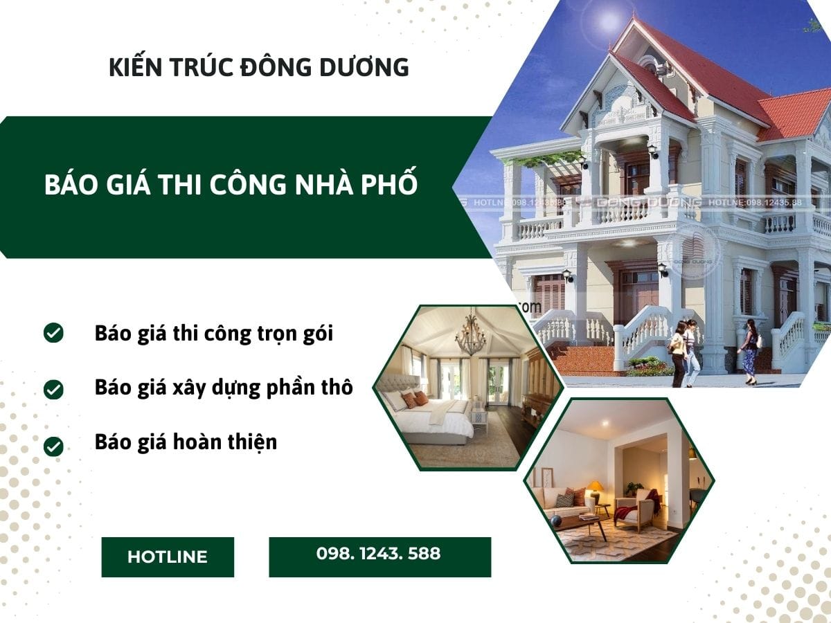 Giá thi công nhà phố (1)