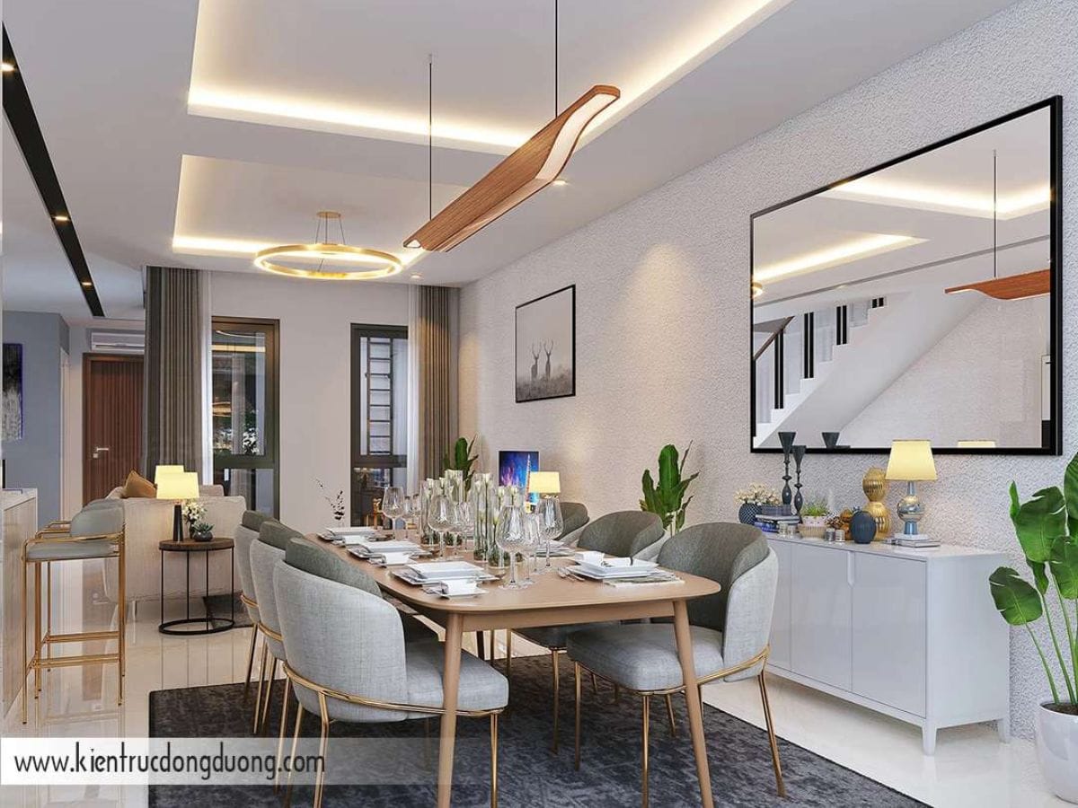 Mẫu nội thất nhà phố đẹp -kientrucdongduong.com