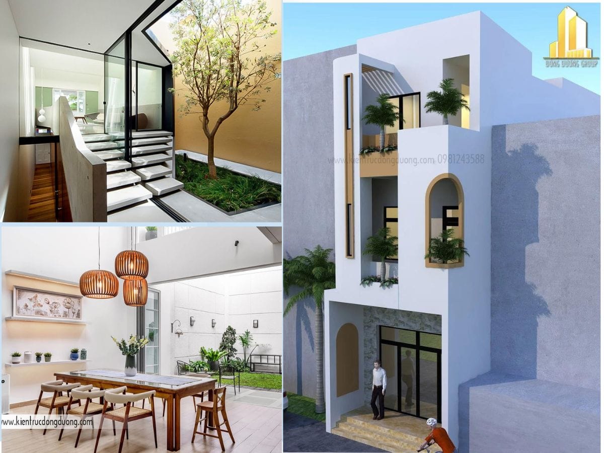Thiết kế nhà phố đương đại