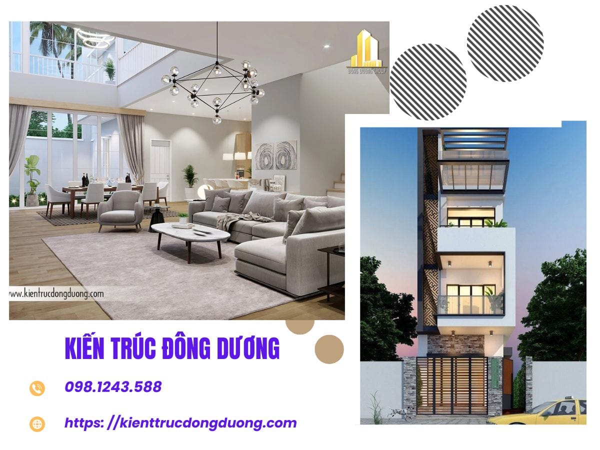 Thiết kế nhà phố không gian mở