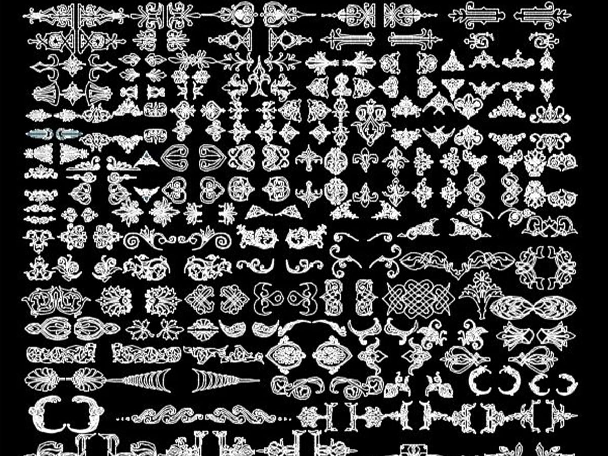 ảnh đại diện thư viện Cad gờ phào chỉ kiến trúc