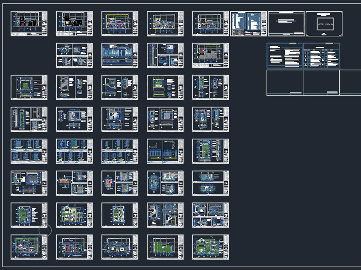 File Cad biệt thự 3 tầng ảnh đại diện