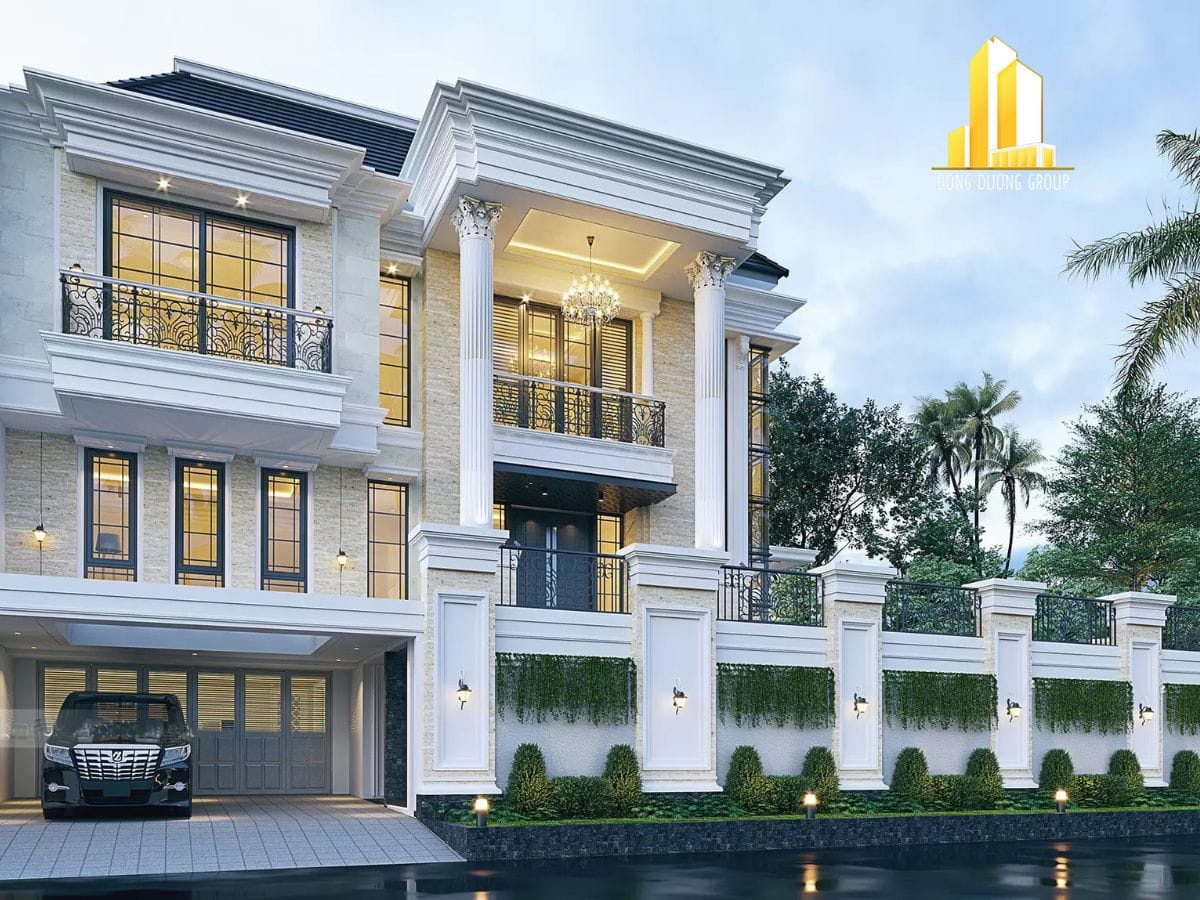 Mẫu cổng rào biệt thự đẹp (1)